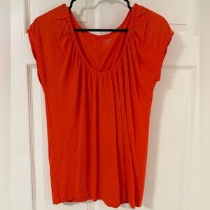 LOFT Short Sleeve Tee | orange